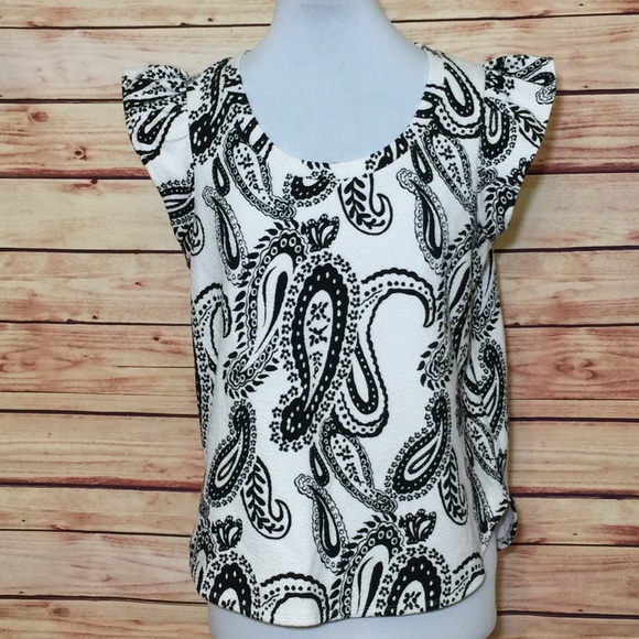 Anthropologie Tops - Anthropologie Deletta Textured Paisley Blouse